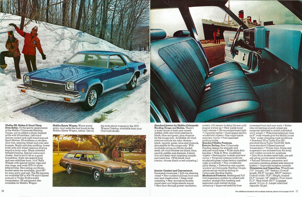 1973 Chev Chevelle Brochure Page 9